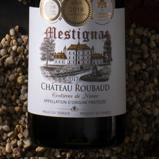 Comte de Mestignac 美斯蒂 城堡酒庄尼姆丘AOC级干型红葡萄酒 750ml