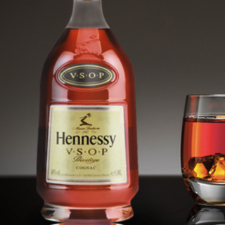 Hennessy 轩尼诗 V.S.O.P 干邑白兰地 40%vol 1L