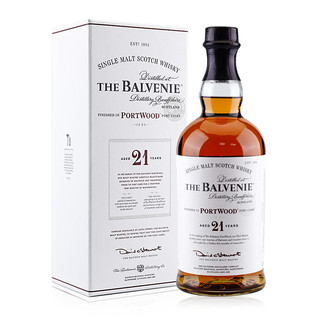 88VIP：THE BALVENIE 百富 波特桶 21年 单一麦芽 苏格兰威士忌 40%vol 700ml