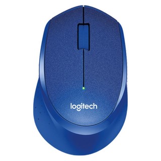 logitech 罗技 M330 2.4G无线鼠标 1000DPI 蓝色