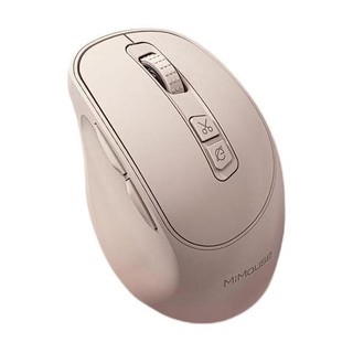 MiMouse 咪鼠科技 M5 2022款 2.4G蓝牙 双模无线鼠标 2400DPI 白色