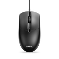 TAFIQ 塔菲克 有声版 有线鼠标 1600DPI 经典黑