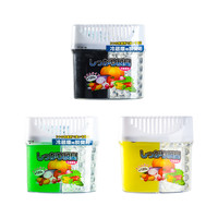 KINBATA N-977 冰箱除味剂 120g*3瓶 绿茶+黑炭+柠檬