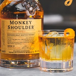 Monkey Shoulder 三只猴子 苏格兰 调和威士忌 40%vol 700ml*2瓶 无盒装