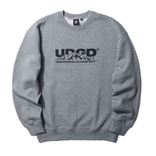 UNDER GARDEN 男士圆领印花卫衣