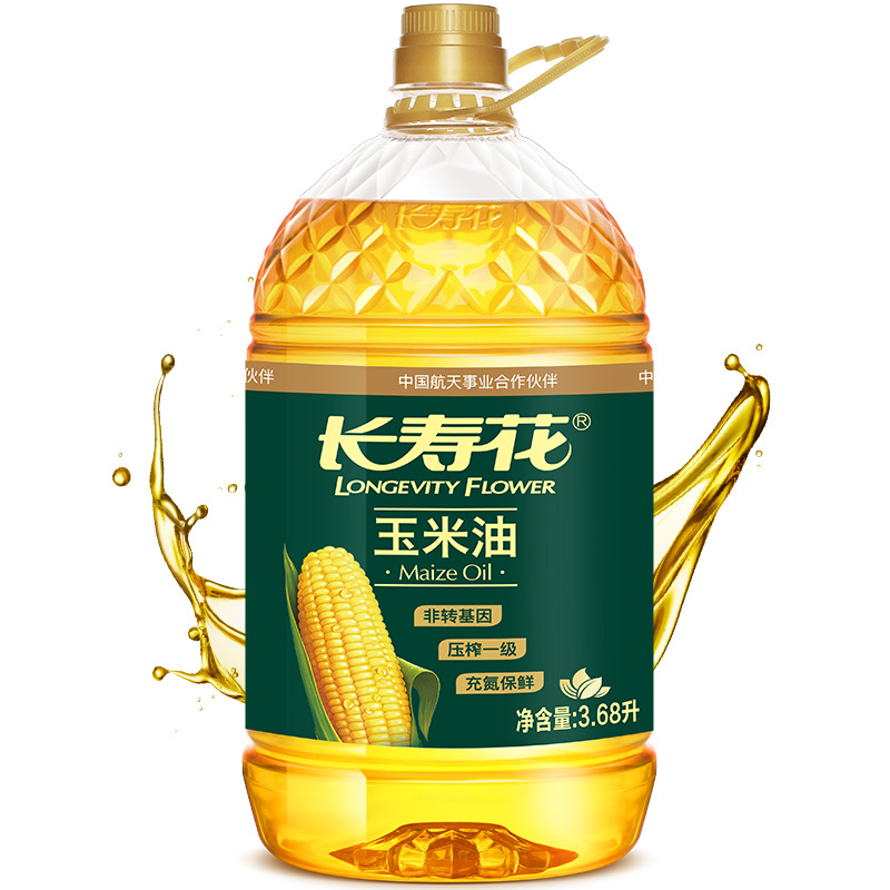 长寿花 玉米油 3.68l