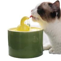 KimPets 兔子 宠物智能饮水机 橄榄绿 1.5L