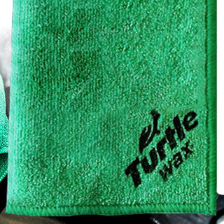 Turtle Wax 龟牌 F100004 擦车巾 绿色 40*40cm 3条装