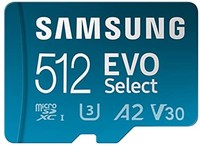 SAMSUNG 三星 EVO Select 512GB microSDXC 带卡托