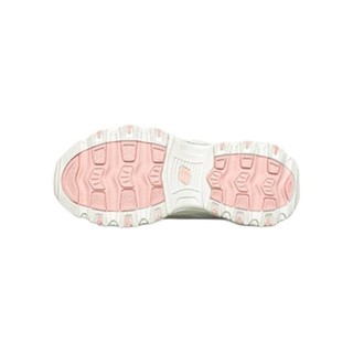 SKECHERS 斯凯奇 D'LITES 女童休闲运动鞋 302504L/WLPK 白色/浅粉红色 30码