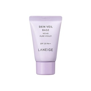 LANEIGE 兰芝 雪纱丝柔防晒隔离乳 SPF23 PA++ 10ml*2 #40柔紫色