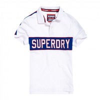 SUPERDRY 极度干燥 男士短袖POLO衫 01C 光学白 XXXL