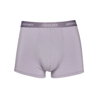 AIMER MEN 爱慕先生 男士平角内裤 NS23C232 藕紫色 170