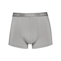 AIMER MEN 爱慕先生 男士平角内裤 NS23C232 灰色 170