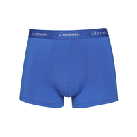 AIMER MEN 爱慕先生 男士平角内裤 NS23C232 钻蓝色 170