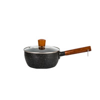 MDZF SWEETHOME 摩登主妇 TM19M07-04 雪平锅(18cm、1.8L、铝合金、黑色、带盖)