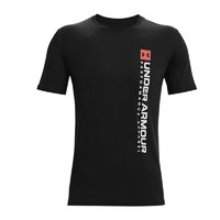 UNDER ARMOUR 安德玛 Boxed 男子运动T恤 1361669-001 黑色 L