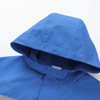 balabala 巴拉巴拉 208321105110-00388 男童两件套冲锋衣 蓝色迷彩 170cm