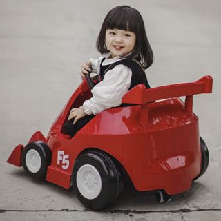 DALA 达拉 001 双驱儿童电动车 红色