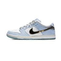 NIKE 耐克 SB dunk low Pro QS 中性运动板鞋 DC9936-100 白蓝金 42