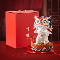 Yazun 雅尊 创意招财猫摆 白色