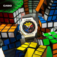 CASIO 卡西欧 x Rubik'sCube魔方联名 男士石英表 GAE-2100RC-1APR