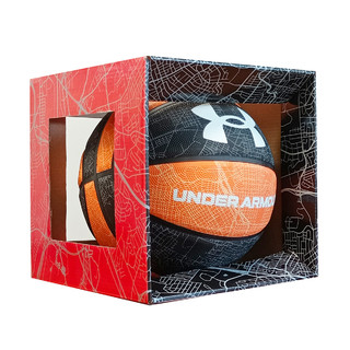 安德玛 巴尔的摩系列 7号篮球 满印地图礼盒装