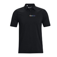 安德玛 官方UA RUSH Bonded男子高尔夫运动Polo衫1366253 黑色001 XXL