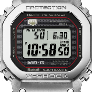 CASIO 卡西欧 G-SHOCK MR-G系列 43.2毫米太阳能电波腕表 MRG-B5000D-1