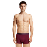 AIMER MEN 爱慕先生 男士棉质平角内裤 NS23F411 红色 185