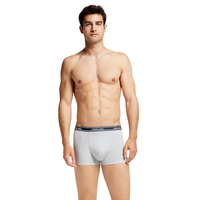 AIMER MEN 爱慕先生 男士棉质平角内裤 NS23F411 灰色 175