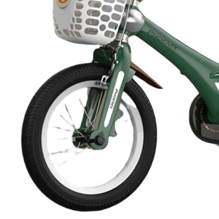 PHOENIX 凤凰 神州7号 儿童自行车 设计师合作款 16寸 绿色