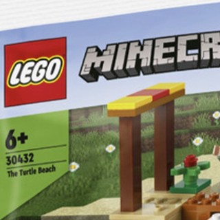 LEGO 乐高 Minecraft我的世界系列 30432 海龟海滩