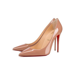 Christian Louboutin KATE系列 女士牛皮革高跟鞋 3120836 裸色 34