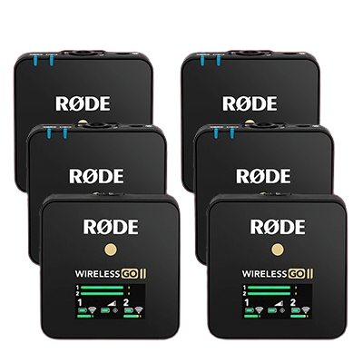 RØDE 罗德 Wireless Go II 无线麦克风 黑色 一拖四+手机线