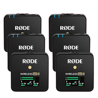 RØDE 罗德 Wireless Go II 无线麦克风 黑色 一拖四+手机线