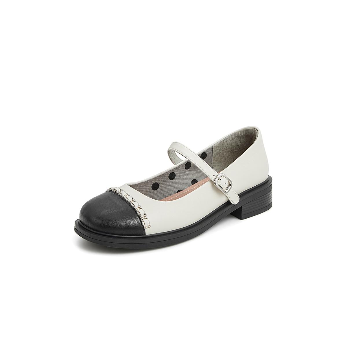 TATA 他她 WJJ01AQ2 女士玛丽珍鞋