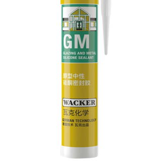 WACKER 瓦克 WK-GM-01 通用彩色密封胶 白色 300ml