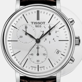 TISSOT 天梭 卡森臻我系列 41毫米石英腕表 T1224171601100