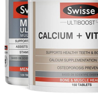 Swisse 斯维诗 Ultiboost 维生素组合装 270片（钙+维生素D150片+男士复合维生素B族片120片）