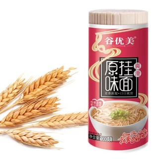 谷优美 挂面 原味 1kg*2桶