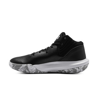 UNDER ARMOUR 安德玛 Jet '21 Syn 中性篮球鞋 3025348-001 黑色 40