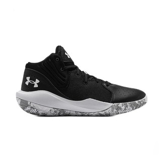 UNDER ARMOUR 安德玛 Jet '21 Syn 中性篮球鞋 3025348-001 黑色 40.5