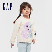 Gap 盖璞 女幼童抓绒运动卫衣