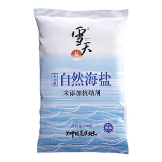 xuetian 雪天 未加碘 自然海盐 320g*5袋