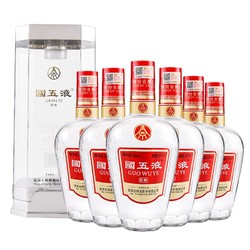 WULIANGYE 五粮液 国五液 52度 浓香型白酒 500ml*6瓶 整箱装