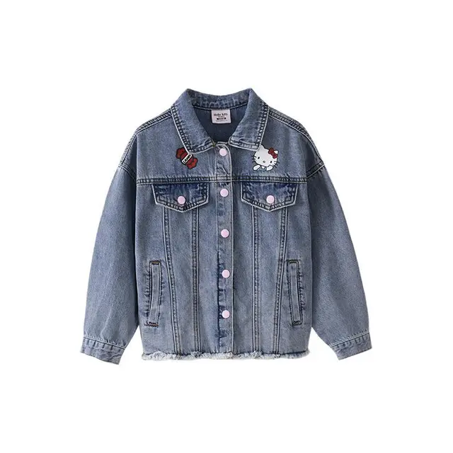Hello Kitty 凯蒂猫 K253031 女童牛仔外套