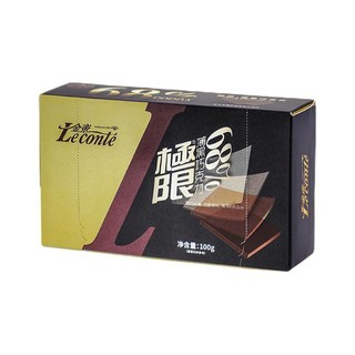 Le conté 金帝 极限 68%薄黑巧克力 100g