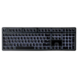 ikbc R300 108键 有线机械键盘 黑色 Cherry茶轴 单光