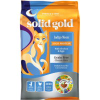 素力高 SolidGold）进口高蛋白 金装金素鸡 成猫幼猫全价猫粮 3磅*4/5.44kg